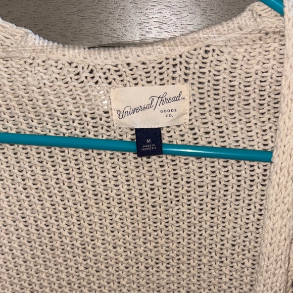 Universal Thread Cream Ruffle Cardigan - Picture 3 of 13